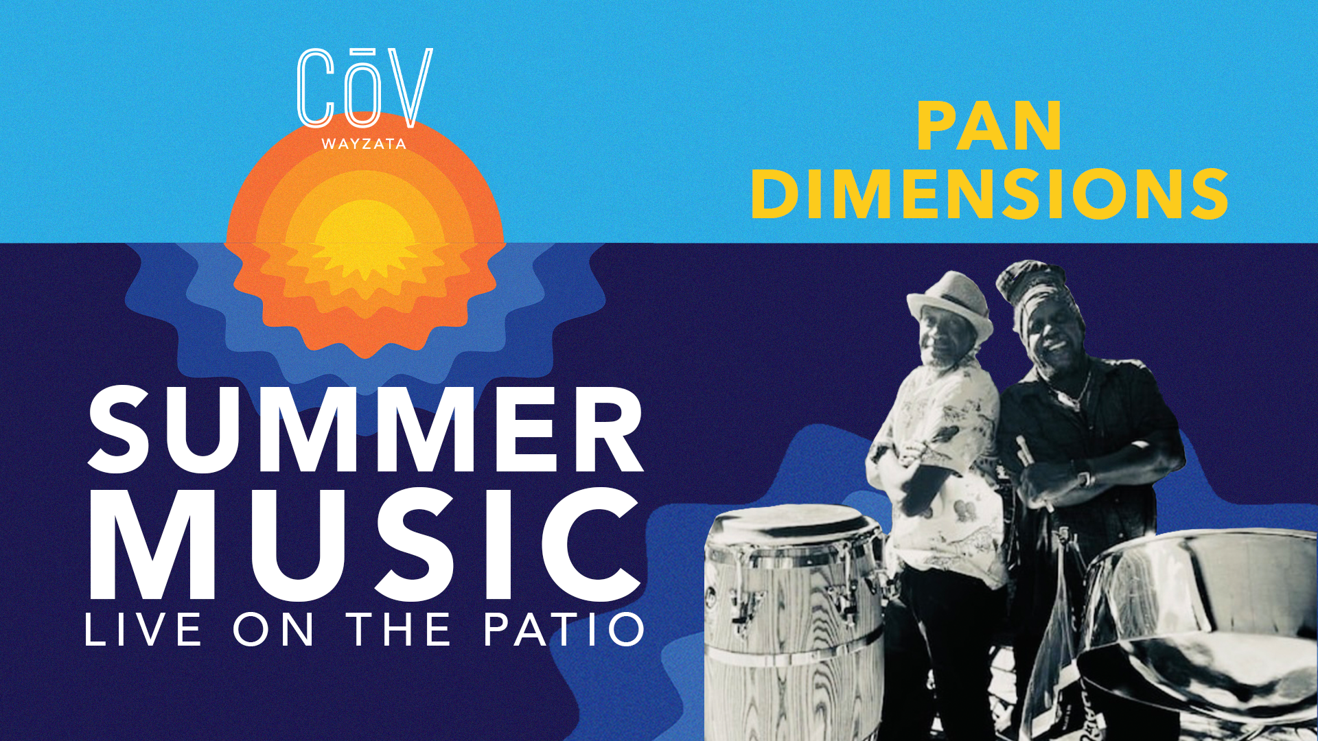 Pan Dimensions Summer Music Live on the Patio